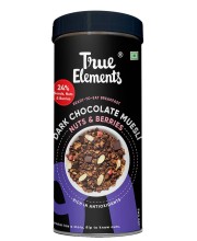 True Elements Muesli Dark Chocolate 400gm