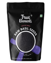 True Elements Basil Seeds Raw 500gm
